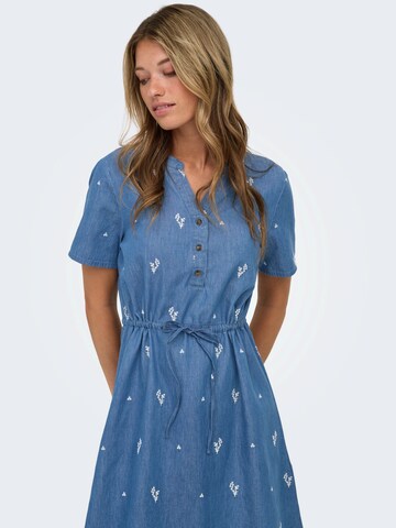Robe-chemise 'JDYKAI' JDY en bleu