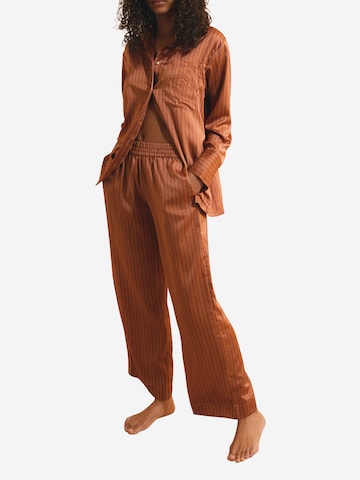 Pantaloncini da pigiama 'Rumi' di ETAM in marrone