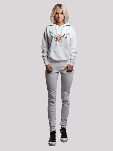 F4NT4STIC Sweatshirt 'Powerpuff Girls Cheerleaders' in White