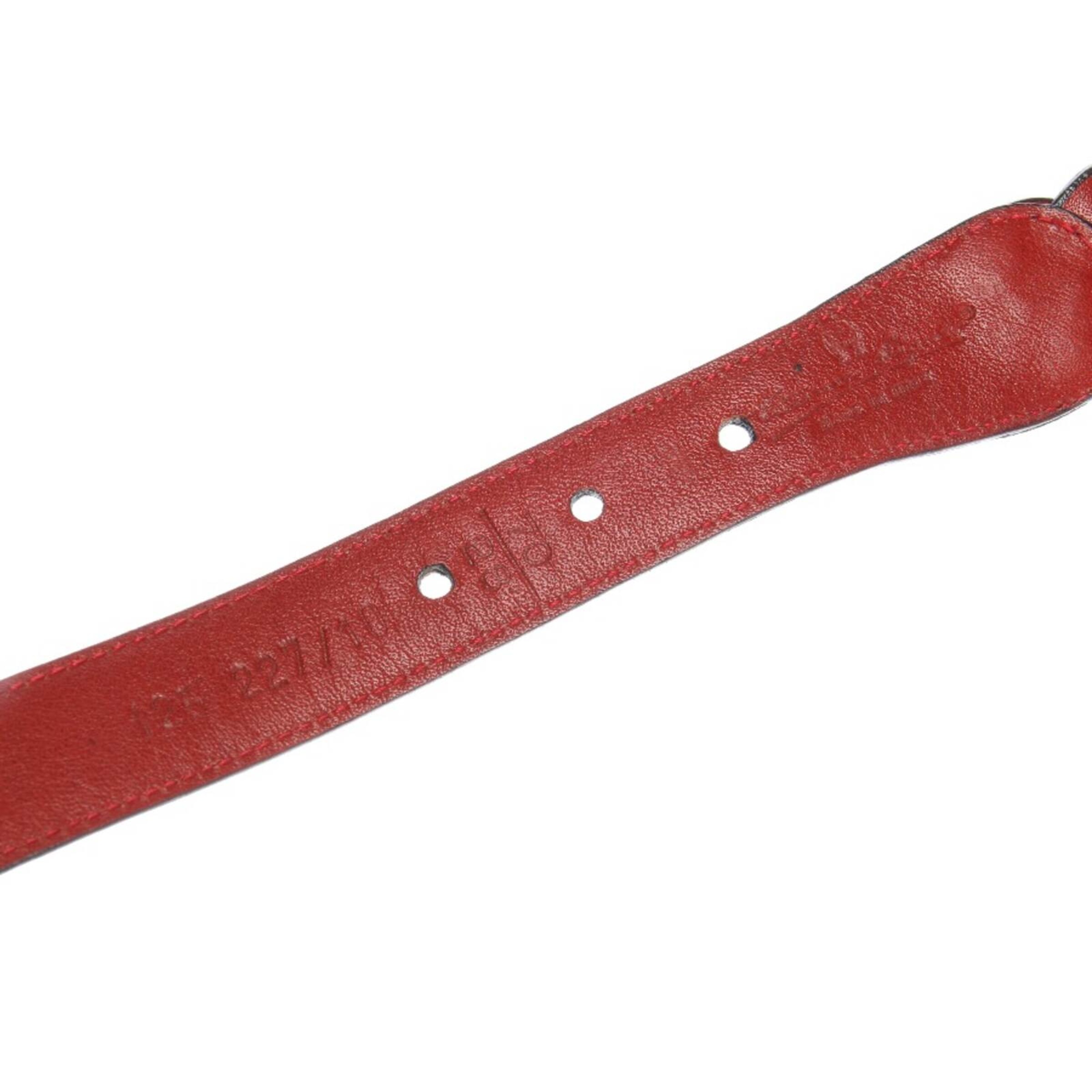 AIGNER Belt in S in Red