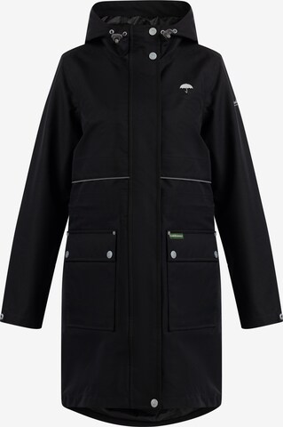 Schmuddelwedda Weatherproof jacket 'Bridgeport' in Black: front