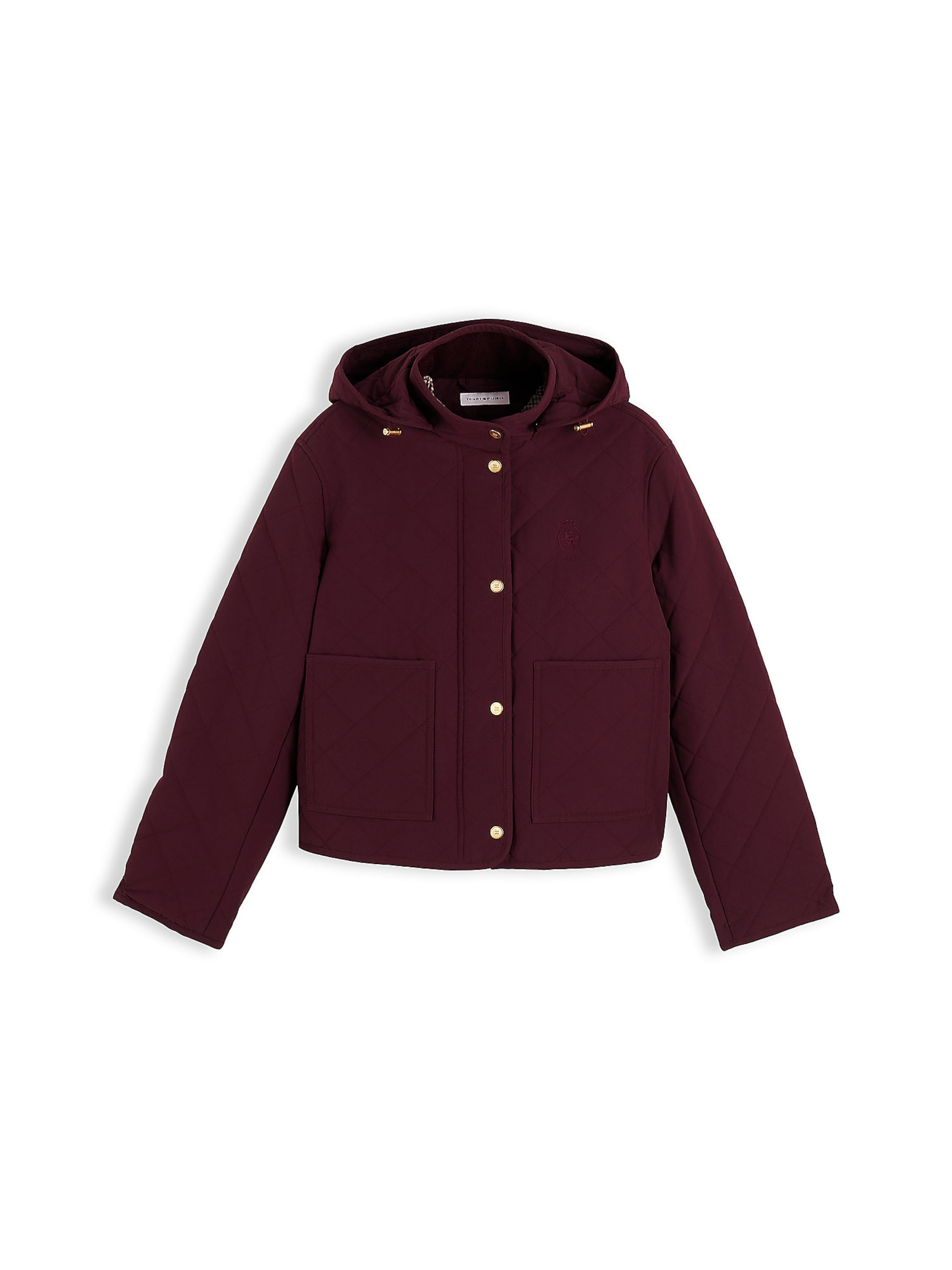 TOMMY HILFIGER Between-season jacket in Red: front