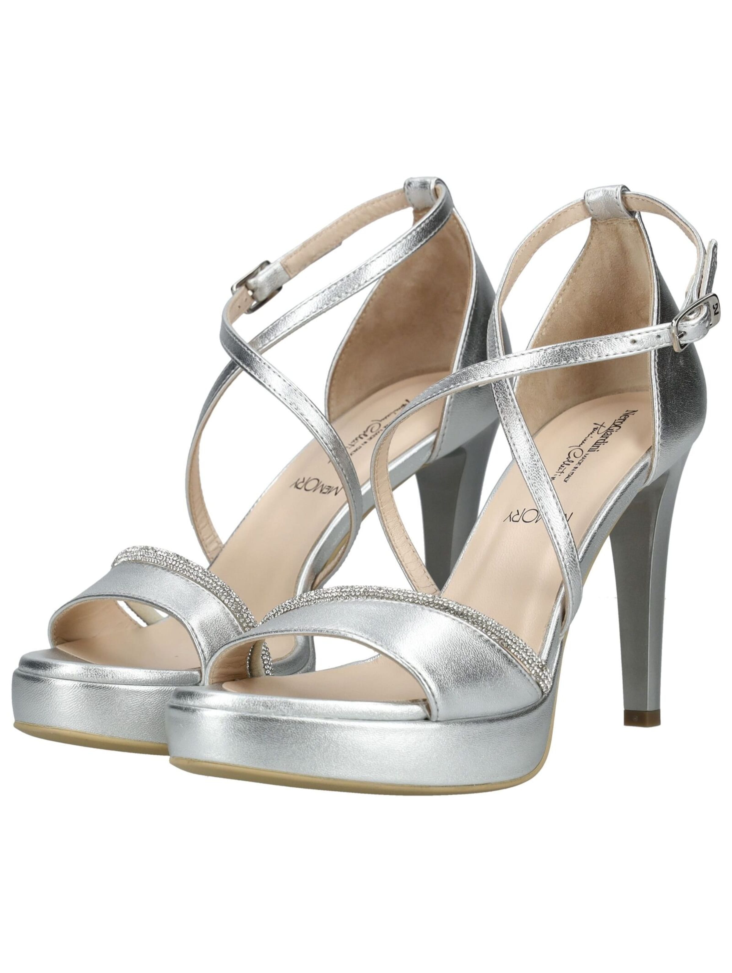 Sandales à lanières Nero Giardini en argent