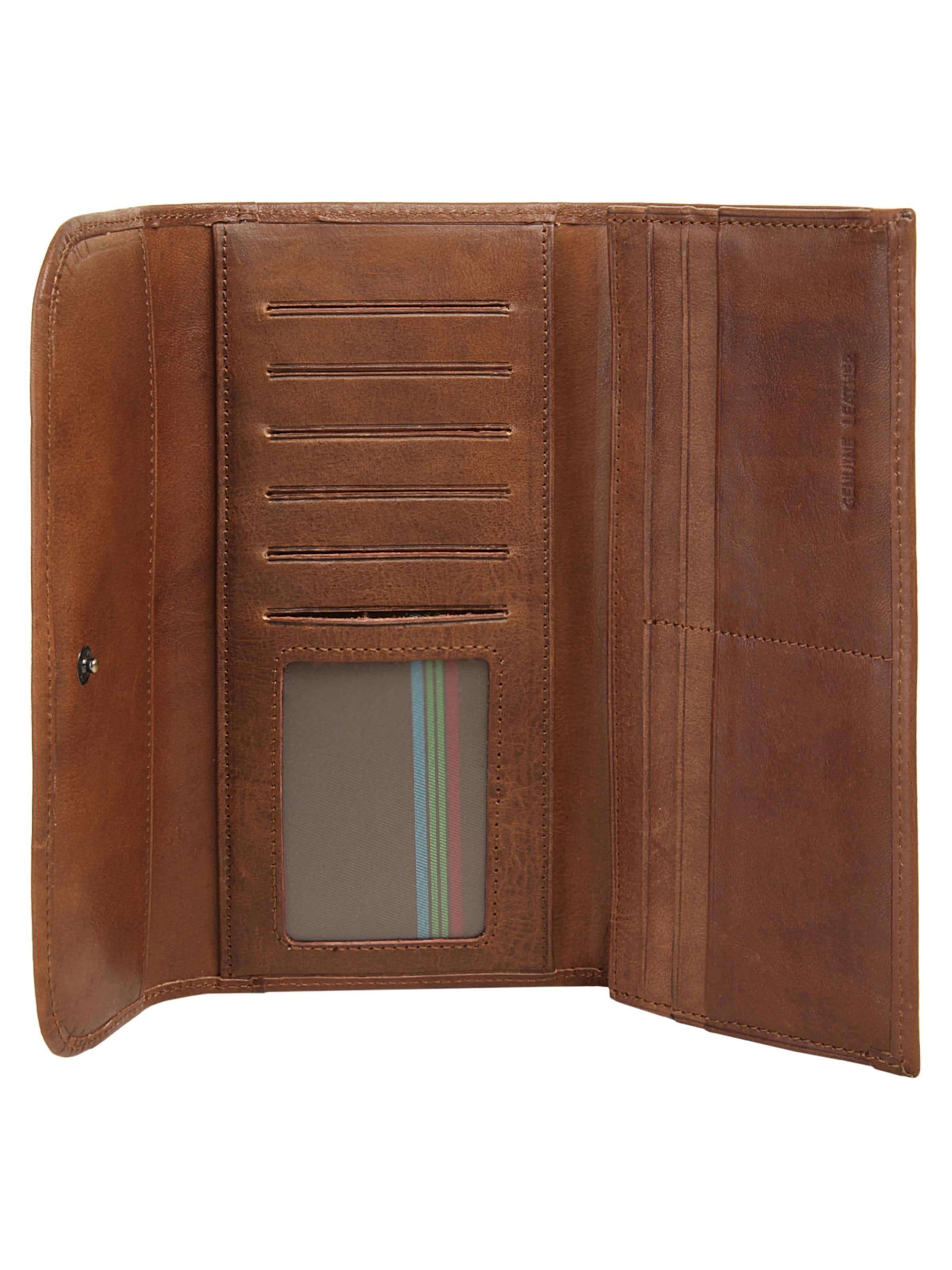 piké Portemonnaie 'piké Brieftasche'‌‌‌‌‌‌‌‌‌ in Braun