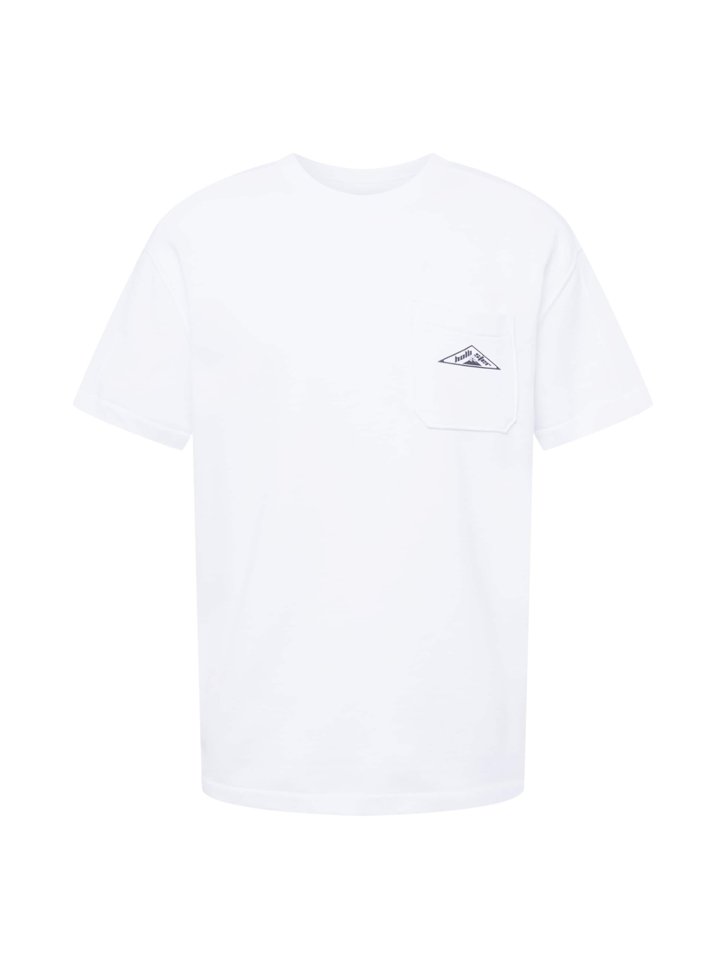 Männer Shirts HOLLISTER T-Shirt in Weiß - VC99439
