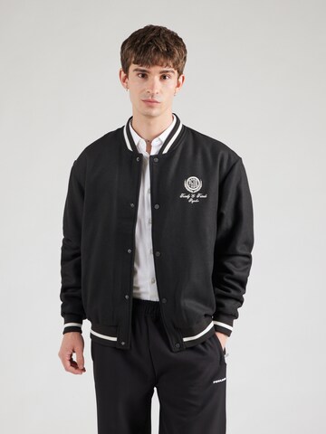 Pegador Φθινοπωρινό και ανοιξιάτικο μπουφάν 'ATMORE VARSITY' σε μαύρο