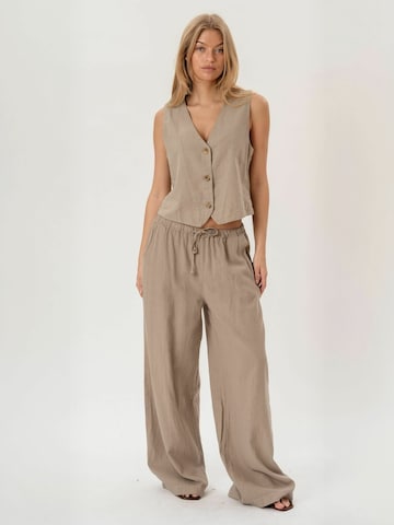 Regular Pantalon ' Luna ' ITS MAY en beige : devant