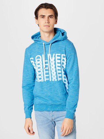 Sweat-shirt s.Oliver en bleu : devant