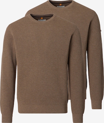 redmond Sweater 'Basic' in Brown: front