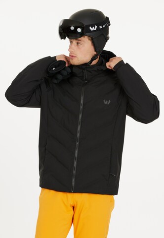 Whistler Athletic Jacket in Black: front