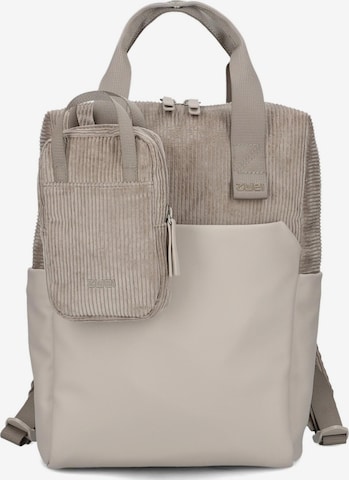 ZWEI Rucksack 'LOU LUR130' in Braun: Vorderseite