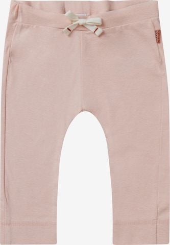 Coupe slim Pantalon 'Vance' Noppies en rose : devant