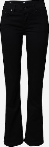 LTB Bootcut Jeans 'Fallon' i svart: framsida