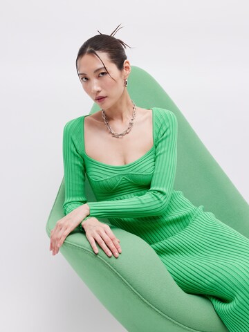 Rochie tricotat 'Elorah' de la LeGer by Lena Gercke pe verde