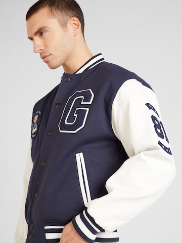 GUESS Overgangsjakke 'VARSITY' i blå