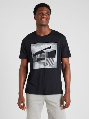 T-Shirt ESPRIT en noir : devant