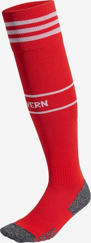 ADIDAS PERFORMANCE Athletic Socks 'Bayern München Home 2022/2023' in Red: front