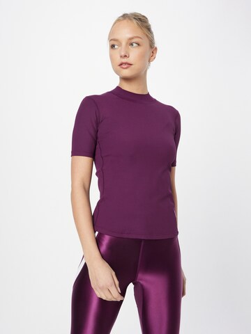 BJÖRN BORG Performance shirt in Purple: front