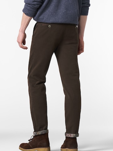 Regular Pantalon chino MEYER en marron
