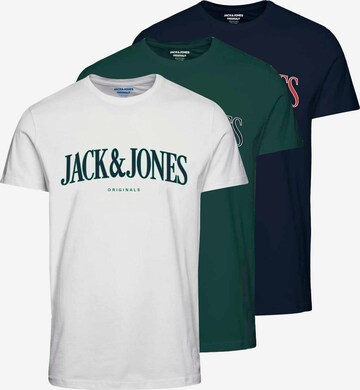 JACK & JONES T-Shirt 'HOOK' in Blau: predná strana