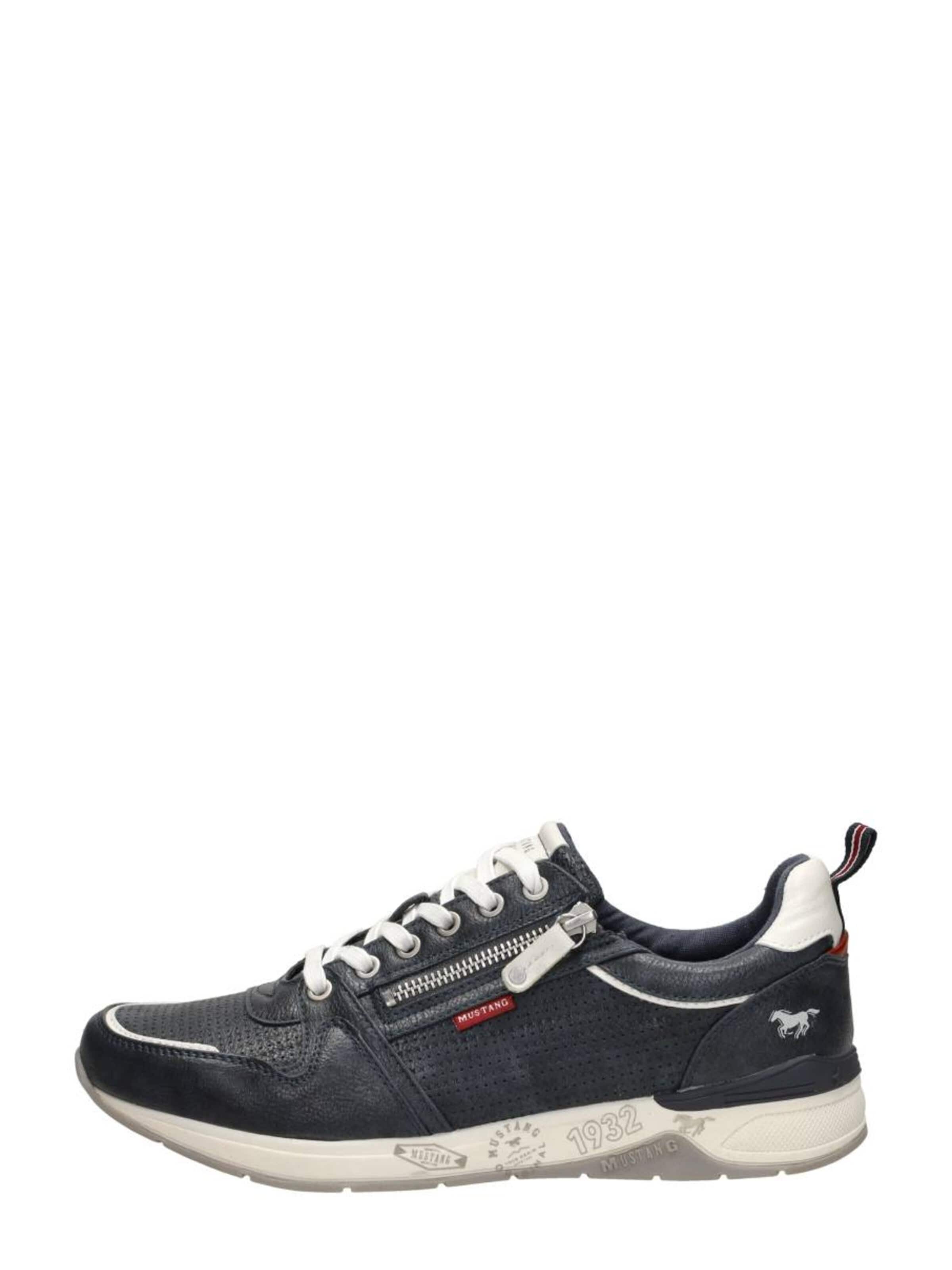 Baskets basses 'Sneakers Laag' MUSTANG en bleu : devant
