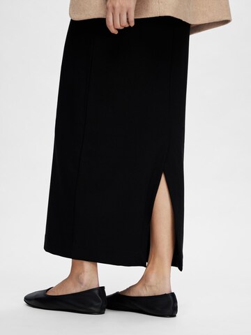 juoda SELECTED FEMME Sijonas 'Shelly'