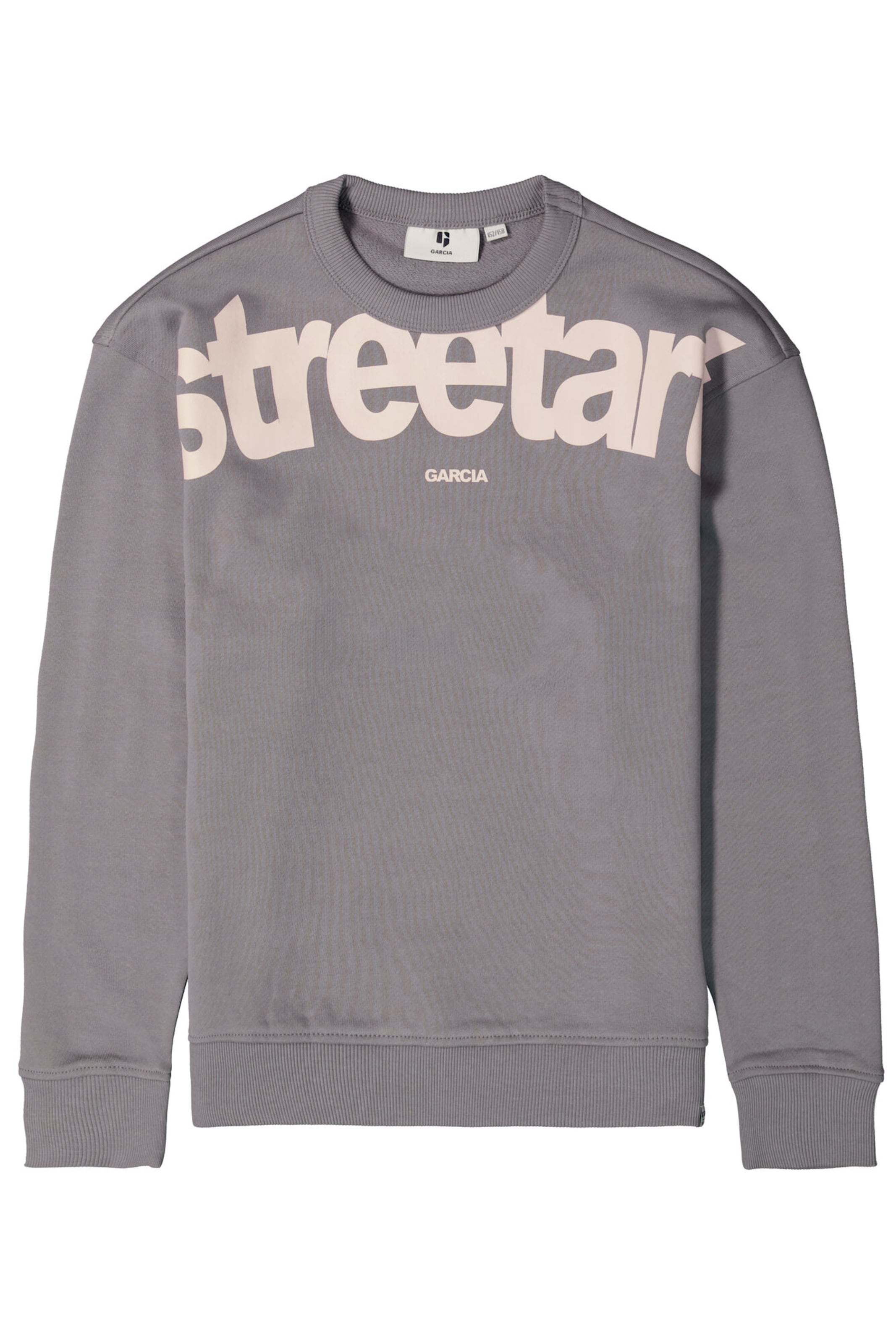 GARCIA Sweatshirt in Grey: front
