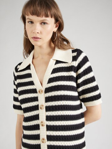 Robes en maille 'Croc' YAS en beige