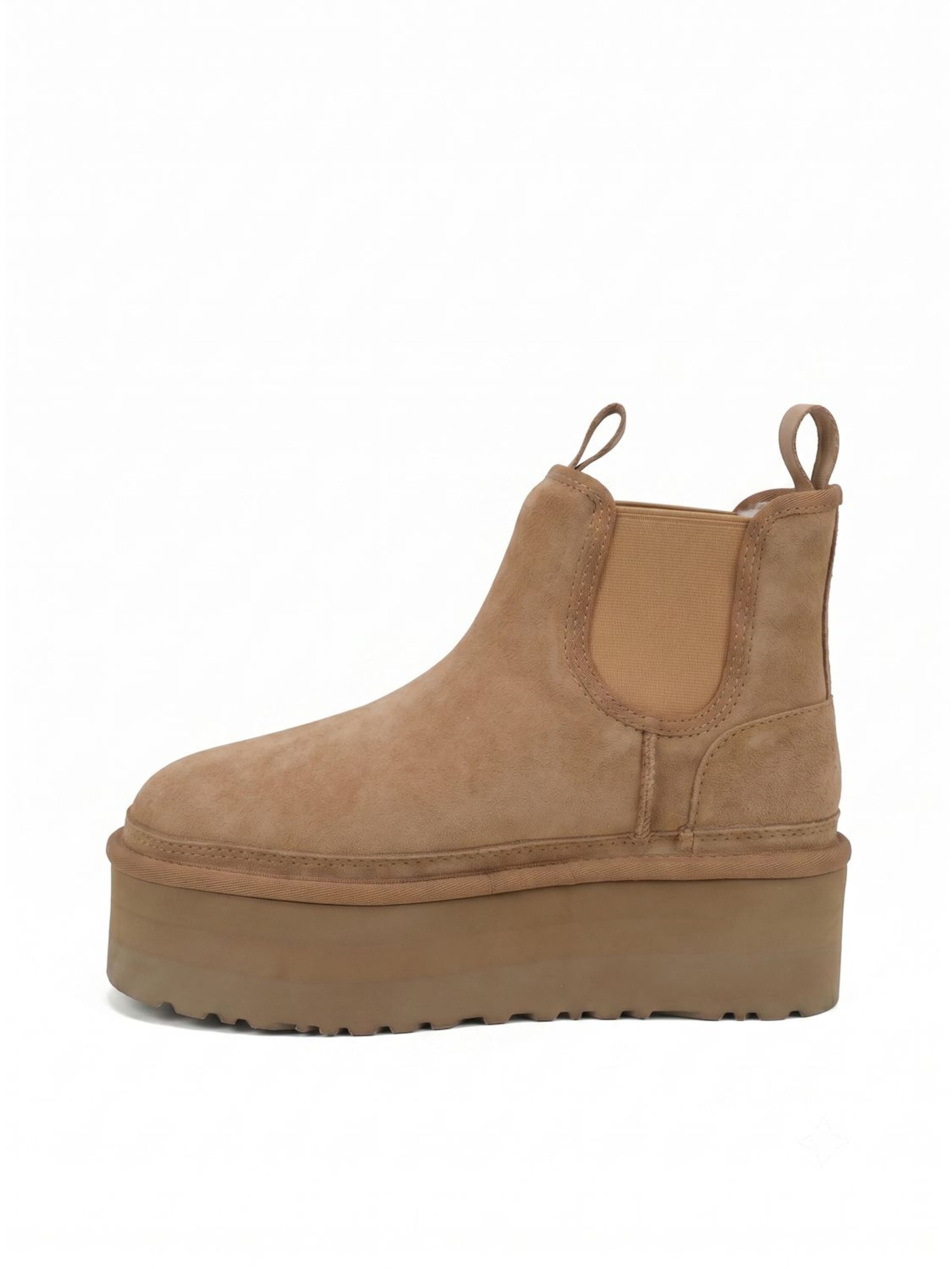 UGG Boots 'UGG Neumel Platform Chelsea'‌‌‌‌‌‌ in Braun: Vorderseite