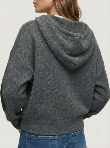 studioselect Πλεκτή ζακέτα 'Charis' σε γκρι