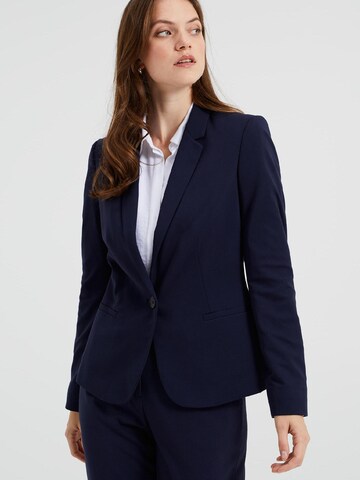 WE Fashion - Blazer em azul: frente