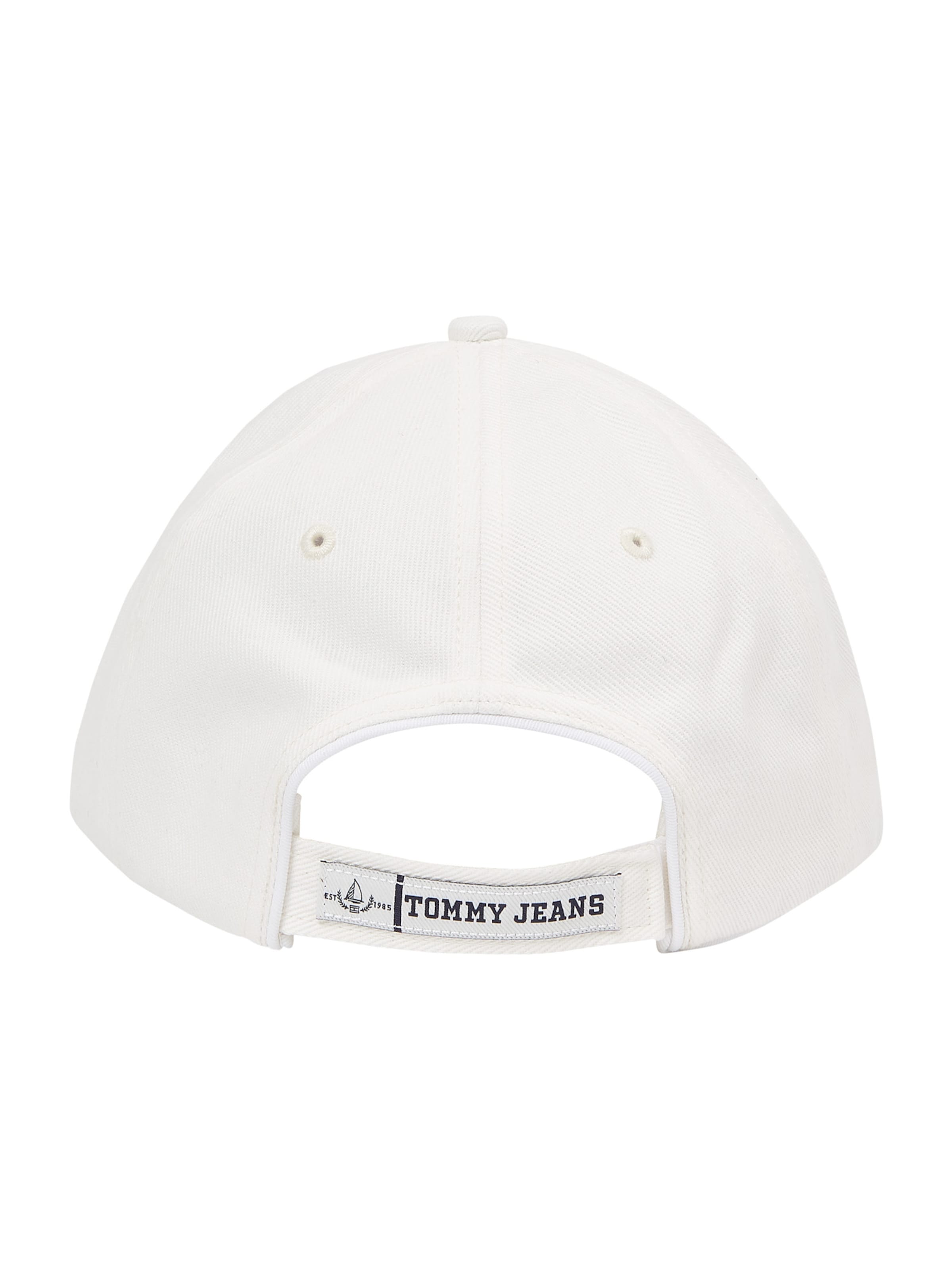 Tommy Jeans Шапка с козирка 'COOL SUMMER' в бяло