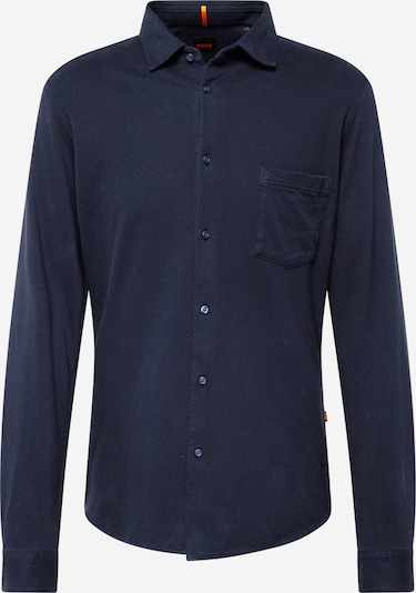 BOSS Orange Business shirt 'Mysoft 2' in Dark blue, Item view