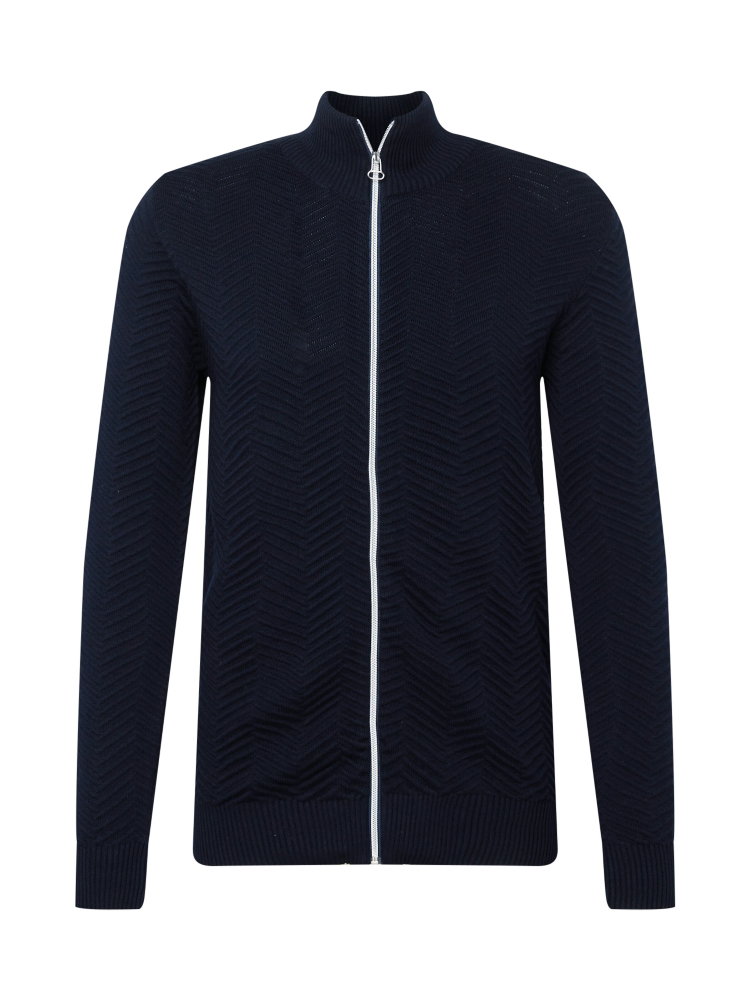 Vestes en maille 'Carlo' Kronstadt en bleu : devant