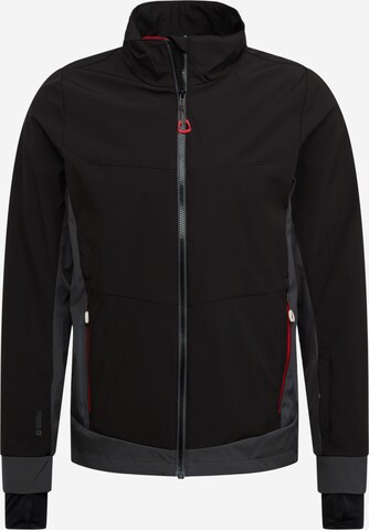 KILLTEC Outdoorjacke in Schwarz: predná strana