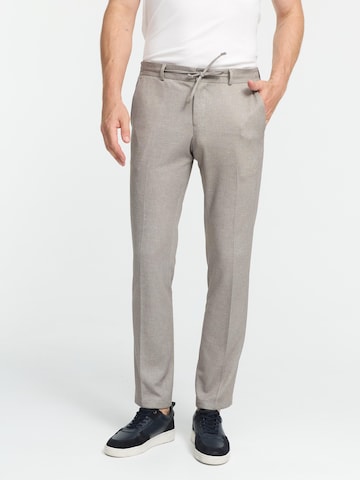 Zuitable Slim fit Pants 'DiSpartaflex SE' in Beige: front