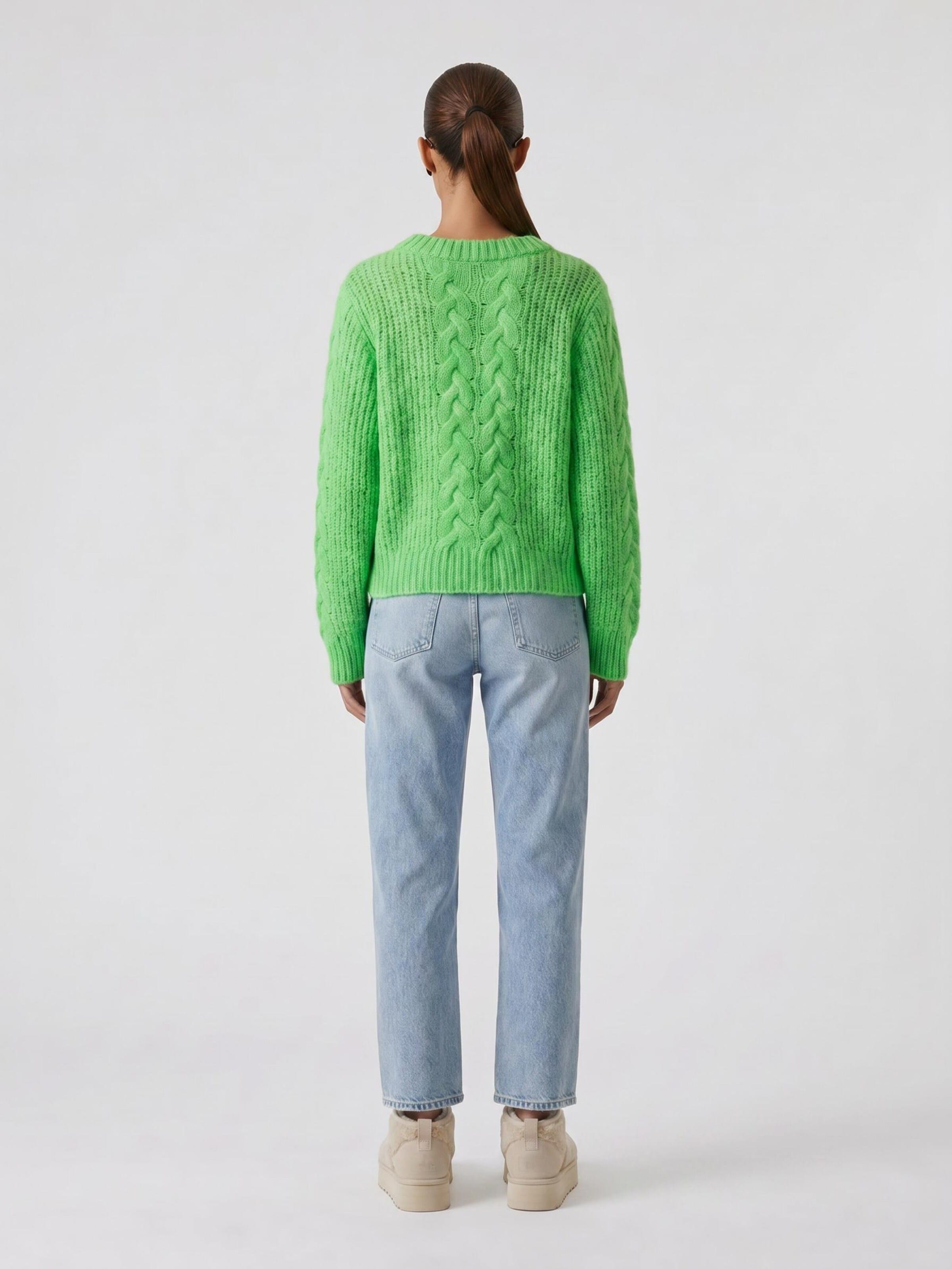 Pullover 'Louisa' di americandreams in verde