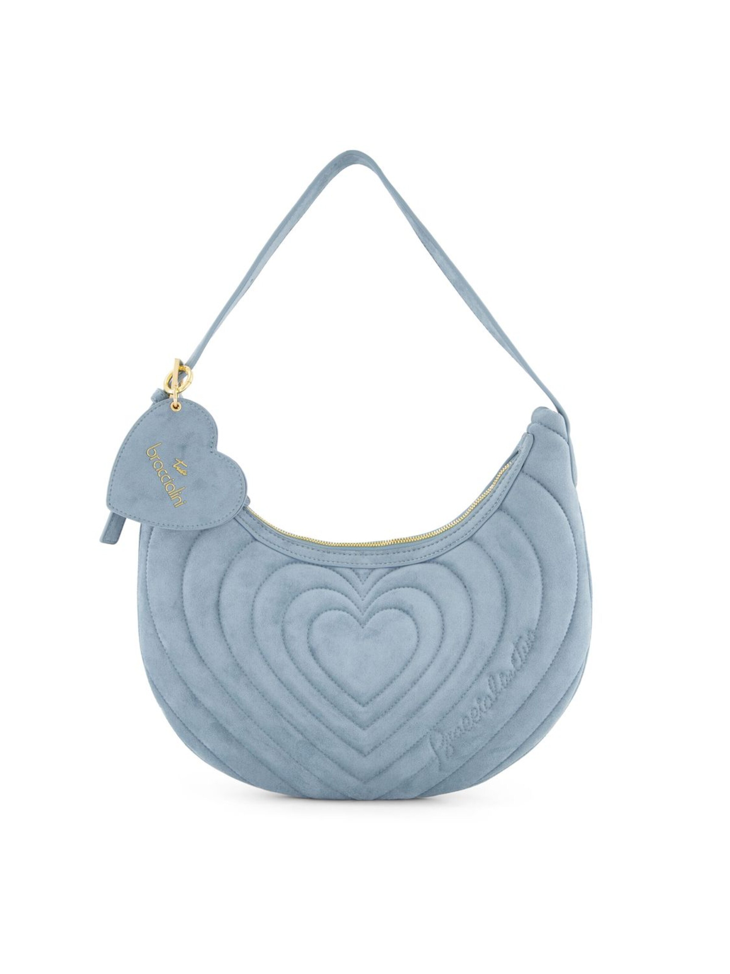 Braccialini - Bolso de hombro 'Beth Matelassé' en azul: frente