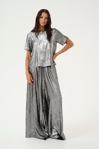 Kaffe Blouse 'KA Lorina' in Zilver