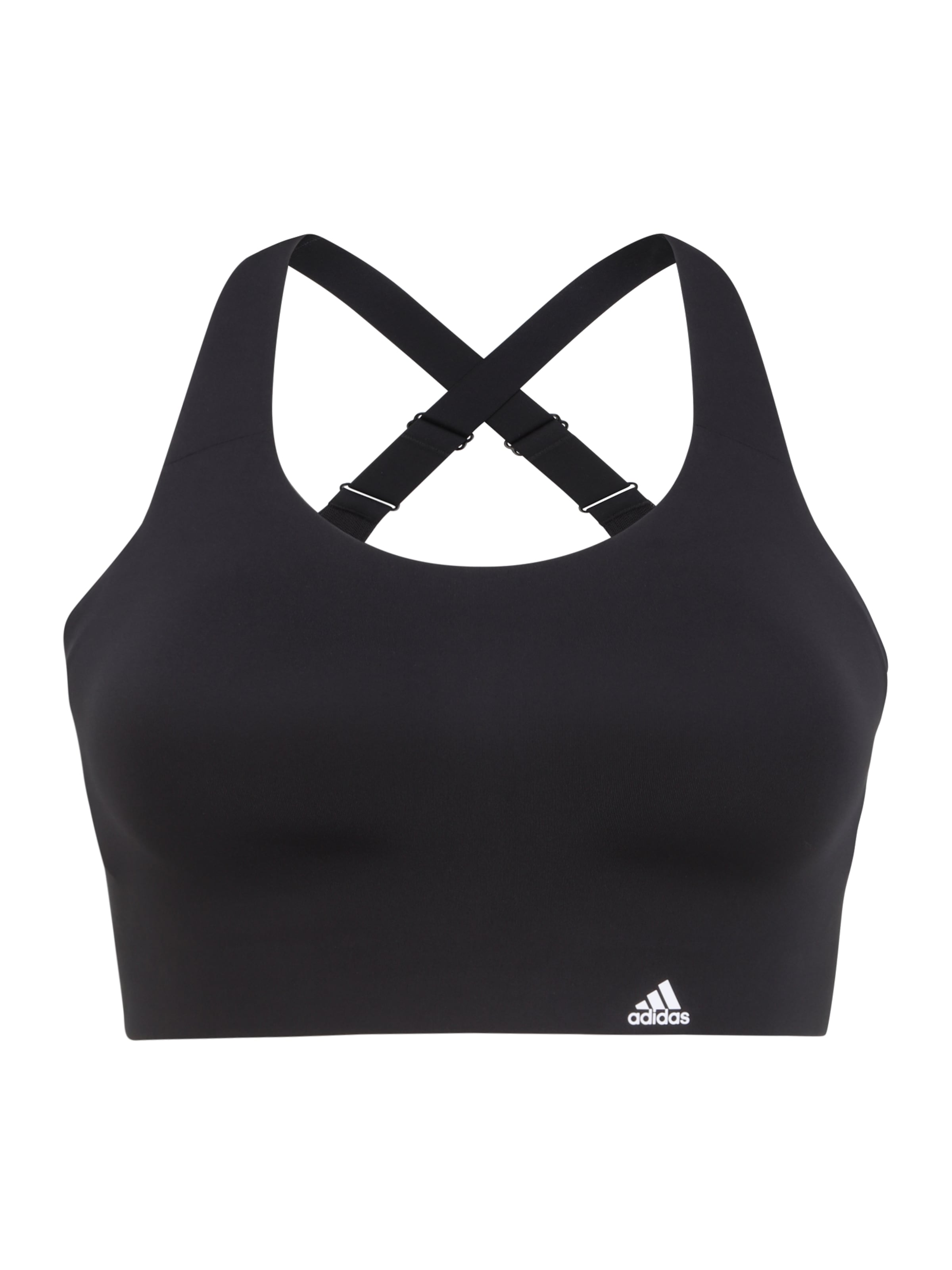 ADIDAS SPORTSWEAR Bustier Sports-BH i sort: forside