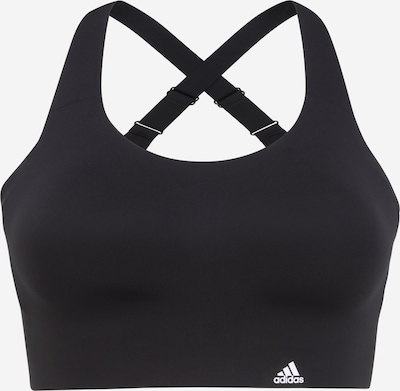 ADIDAS SPORTSWEAR Soutien-gorge de sport en noir, Vue avec produit