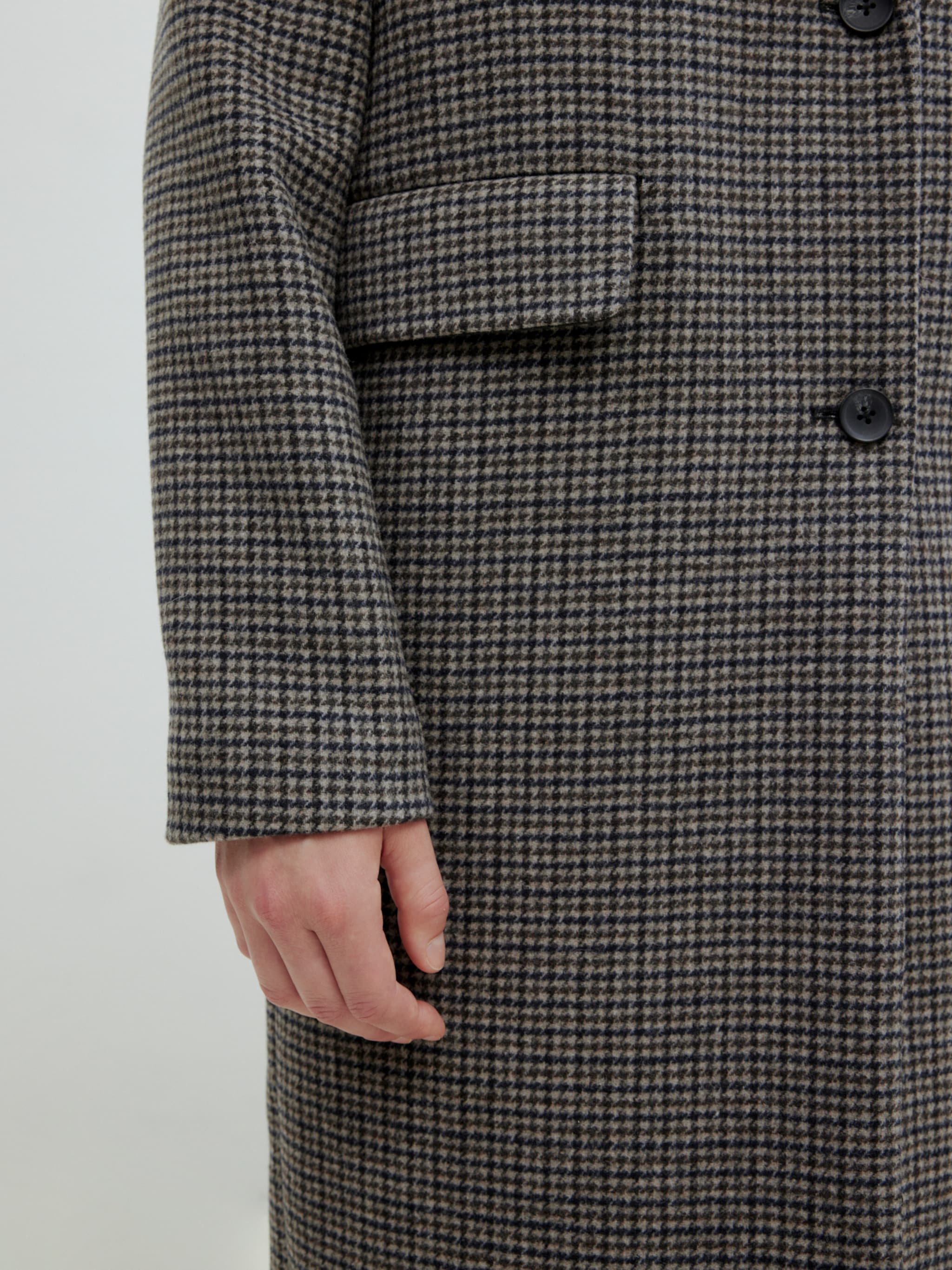 EDITED Produits Manteau mi-saison 'Ninette' gris