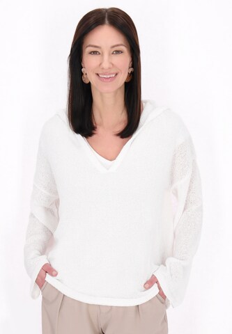 usha WHITE LABEL - Jersey 'Comfortable' en blanco: frente