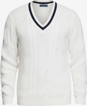 Ombre Sweater 'OM-SWSW-0151' in White: front