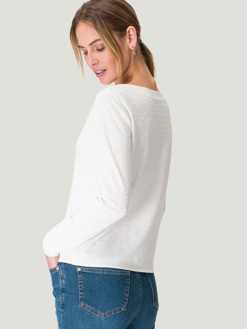 Pull-over zero en blanc