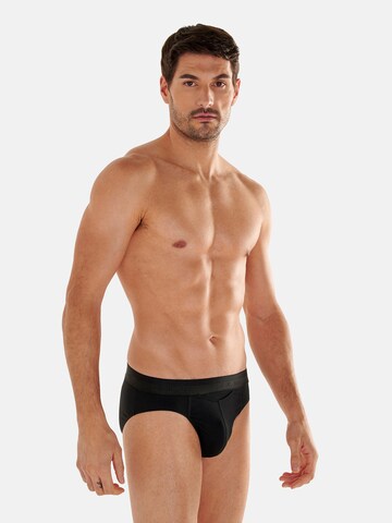 Slip ' Mini Briefs HO1 ' HOM en bleu : devant
