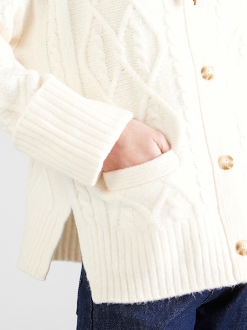 Abercrombie & Fitch Strickjacke in Beige
