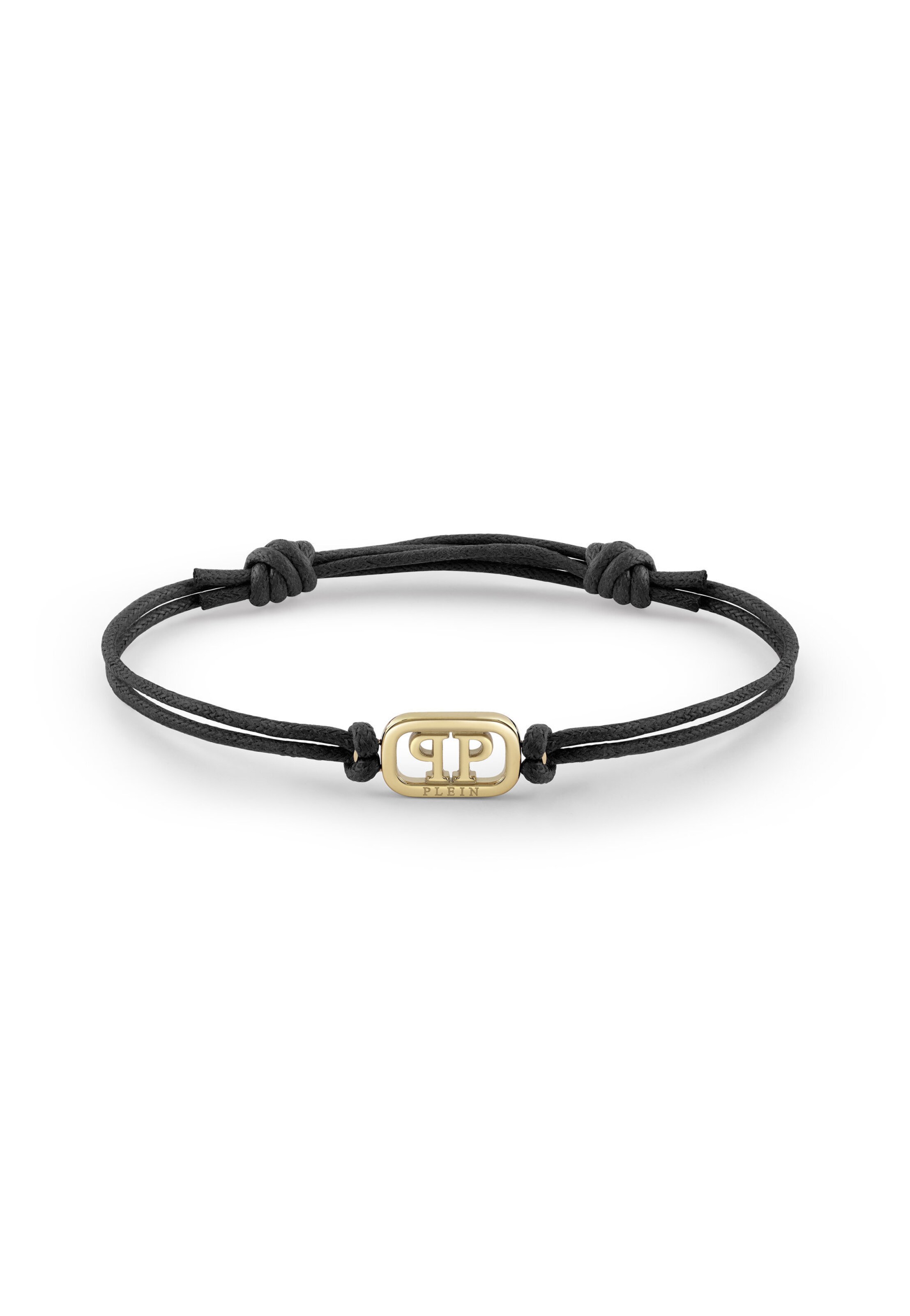 Bracelet Philipp Plein Jewellery en noir : devant