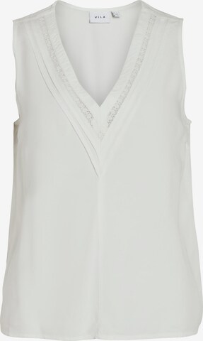 VILA - Blusa 'Visia' en blanco: frente