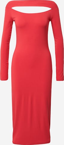 NU-IN فستان بلون أحمر: الأمام